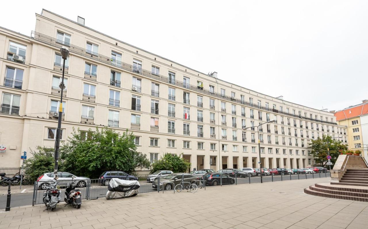 Plac Zbawiciela 3-Bedroom Apartment Warschau Buitenkant foto